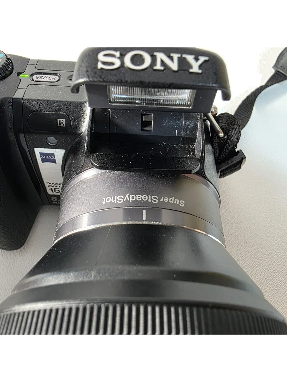 Sony Cyber-shot DSC-H9 8.1MP Digital Camera Bundle - Black, Tube, Filter, Card